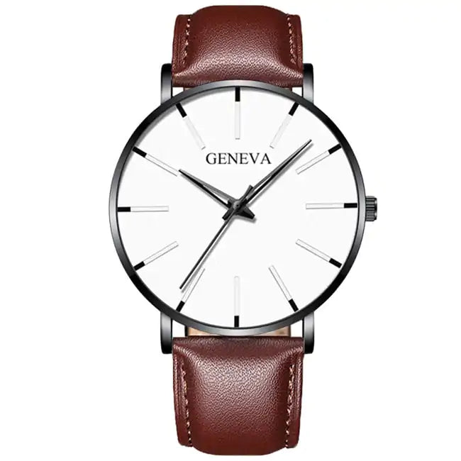 Minimalist Stainless Steel Mens Watch